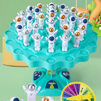 Fun Astronaut Frog Balancing Toy Balance Tree Puzzle Toy