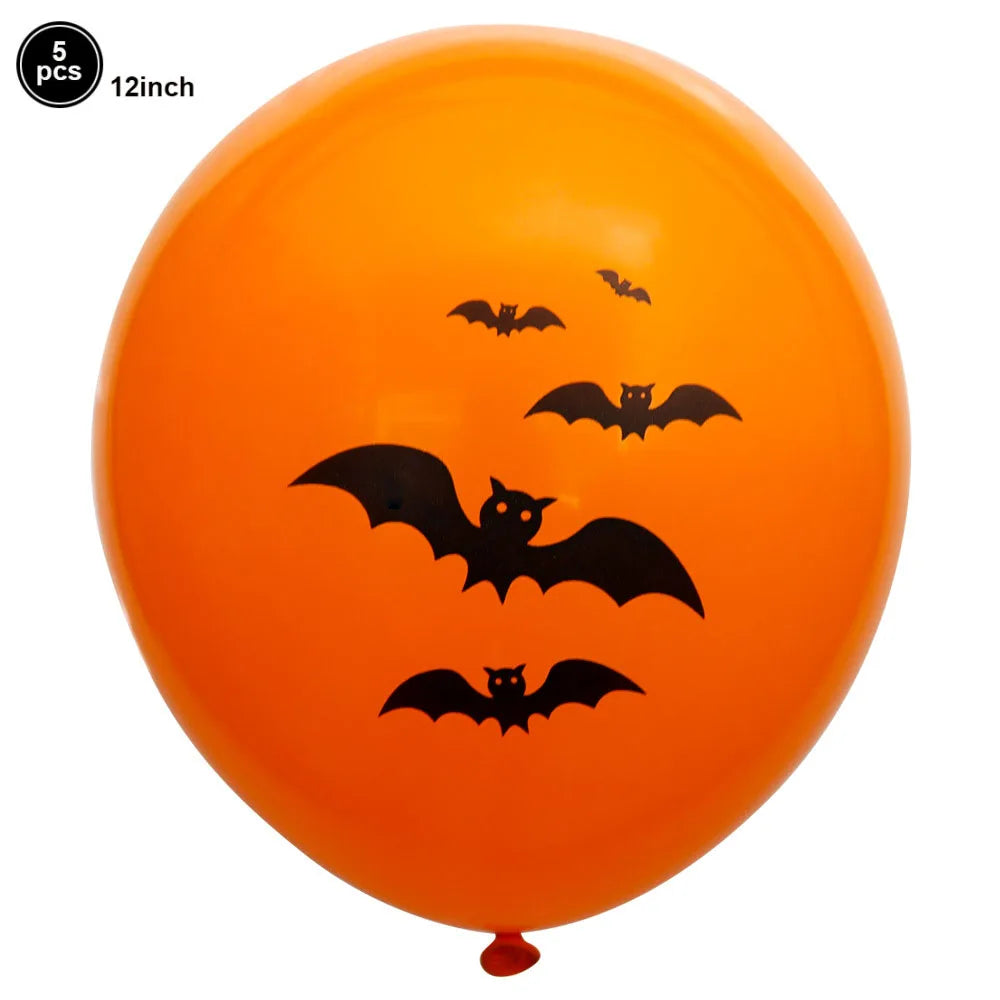 Halloween Inflatable Ghost Tree Balloons Pumpkins Mummy Miko