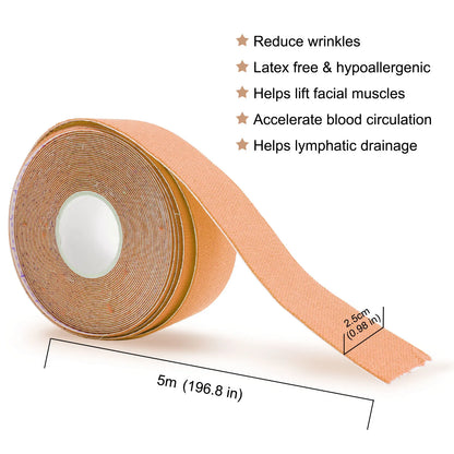 Instant Facial Myofascial Lift Tape Skin Lifting Removal Sticker