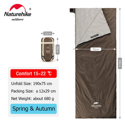 Naturehike lw180 Sleeping Bag Ultralight Cotton Outdoor