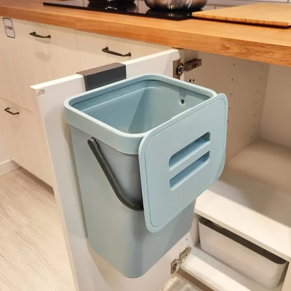 Small Plastic Trash Can Hanging Small Trash Can with Lid
