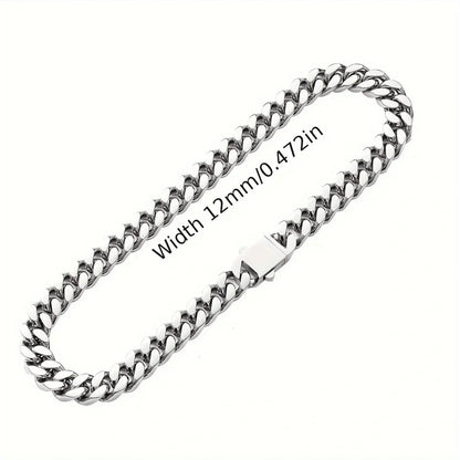 316 Stainless Steel Plated 18k Gold Fashion Hip Hop Bracelet
