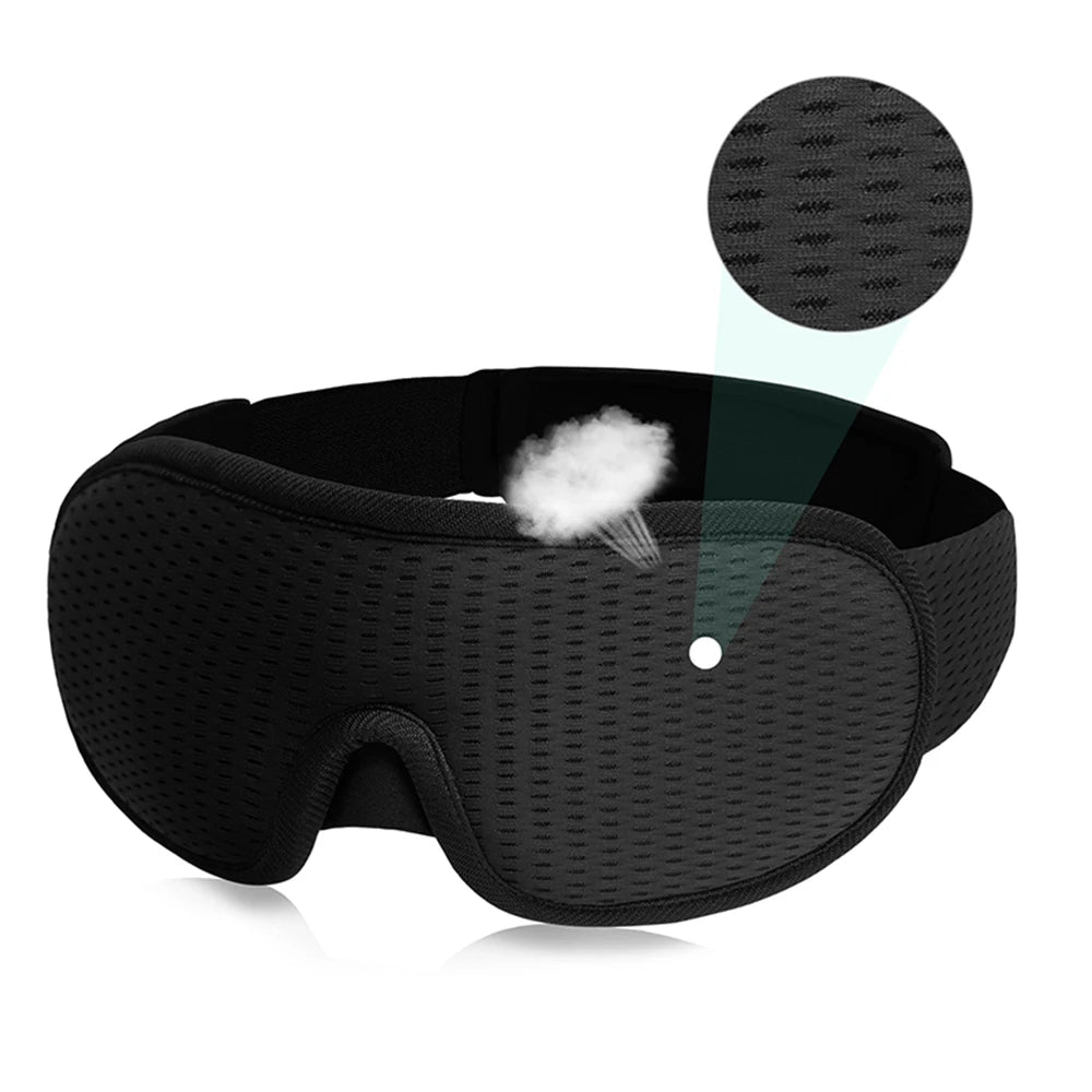 3D Sleep Mask Blindfold Sleeping Aid Eyepatch Eye Cover Sleep
