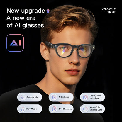EIGIIS AI Smart Glasses Bluetooth Call With AI Voice Translate