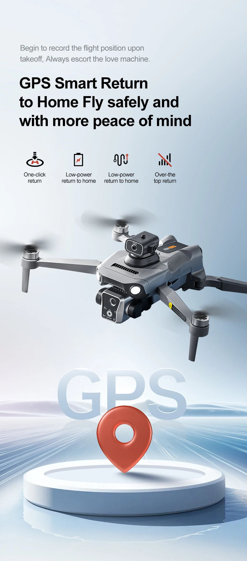 New K19 MAX GPS Drone Professional 8K Camera