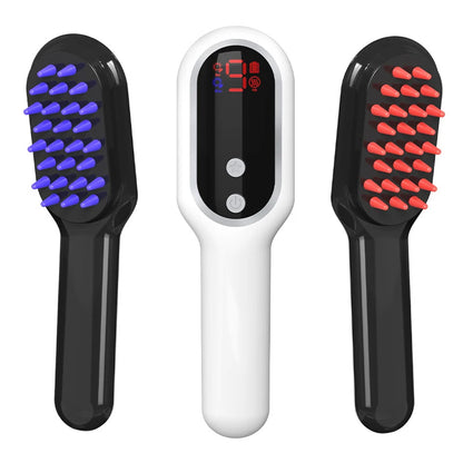 Electric Laser Hair Growth Comb Red Blue Light Massager
