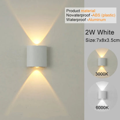 LED Wall Sconces Modern Indoor Outdoor Lamp Decor