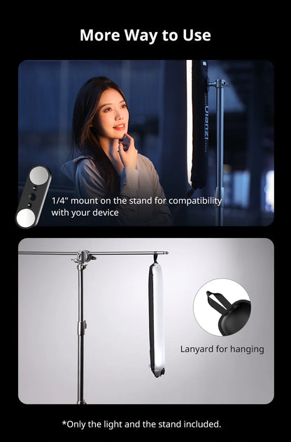 Portable Air Tube Light 12W Bi-color Fill Light