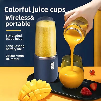 400ML Fruit Electric Juicer Food Milkshake Mixer Machine