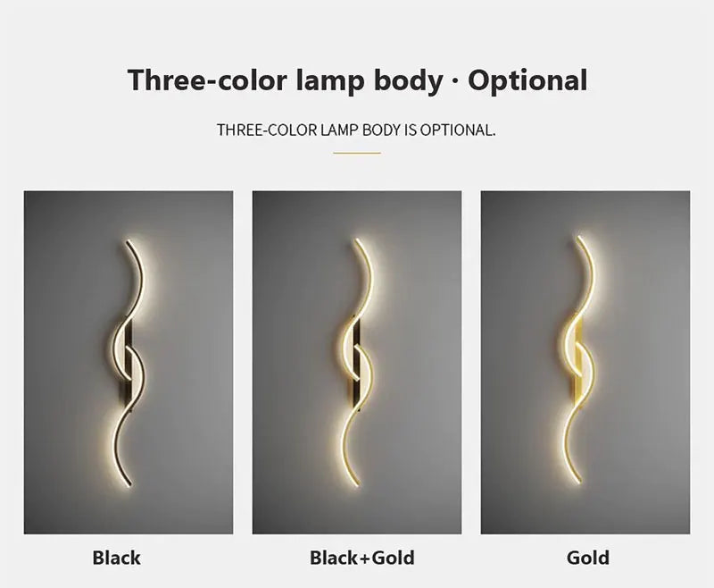 Minimalist Bedroom LED Wall Lamps Decor Wall Lights