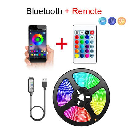 Bluetooth LED Strip Lights Smart SMD 5050 APP Remote Control