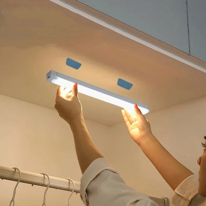 Motion Sensor Wireless LED Night Light USB Rechargeable Long Strip