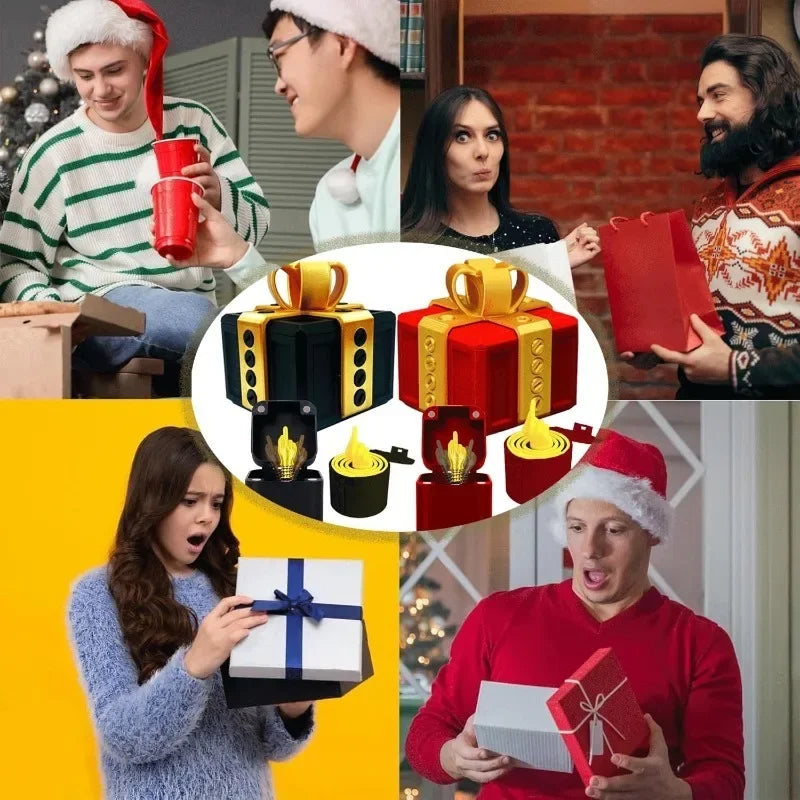 The Annoying Present with Middle Finger in A Box Gift Box
