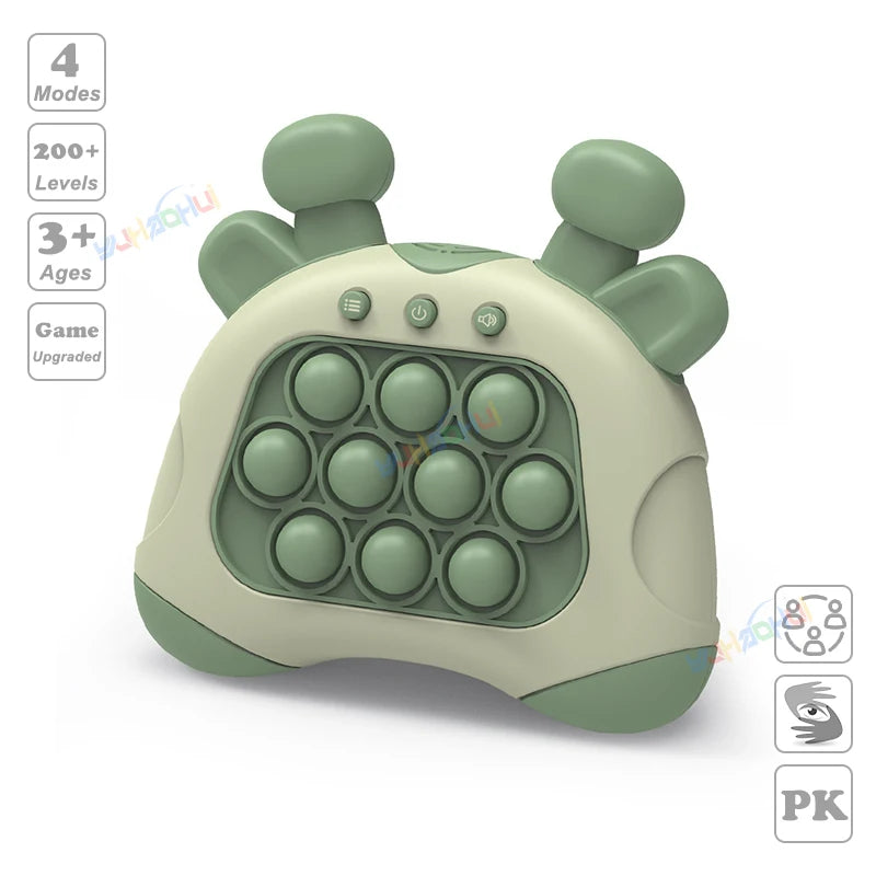 Electronic Pop Light Up Game Handle Toys for Children