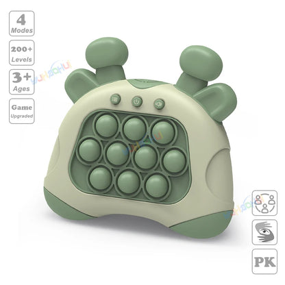 Electronic Pop Light Up Game Handle Toys for Children