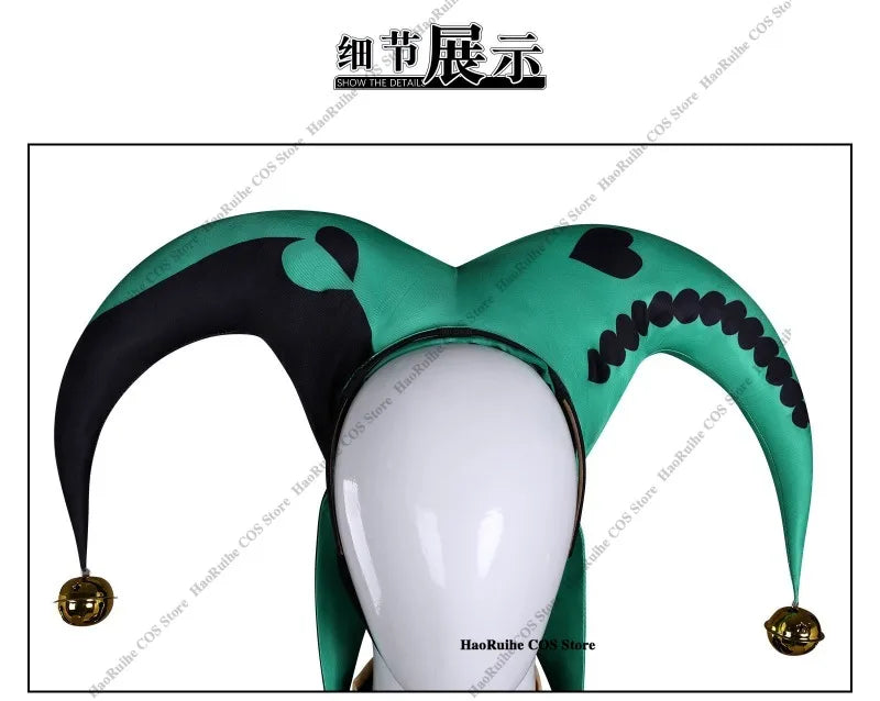 Hot The Freak Circus Pierrot Jester Harlequin Cosplay