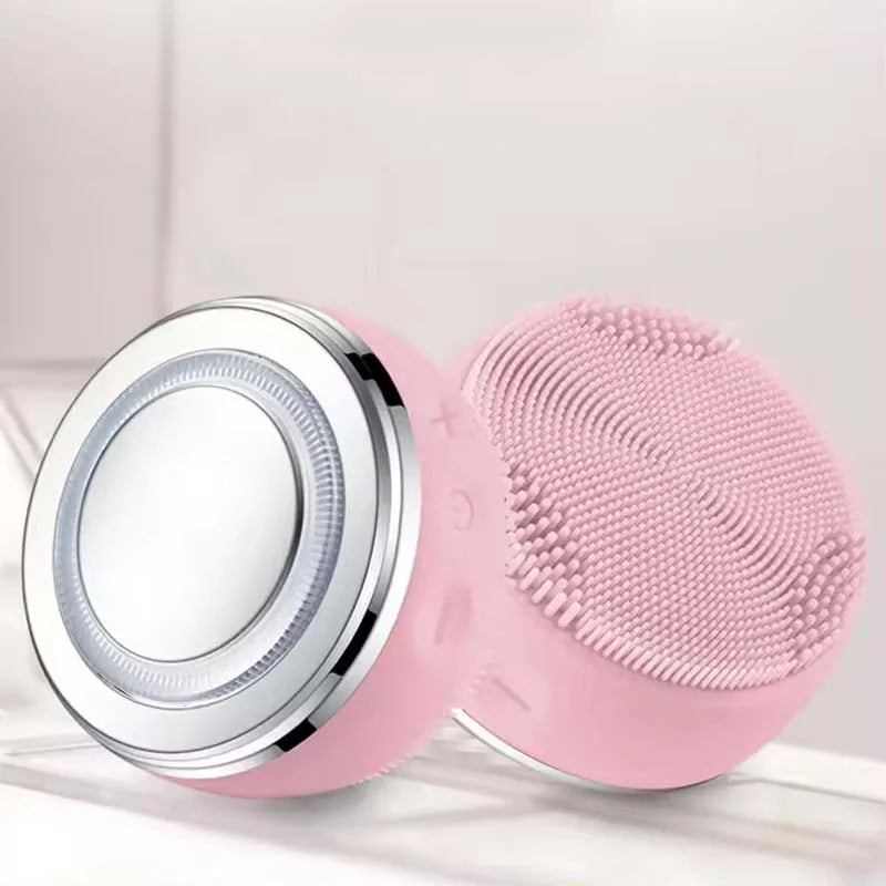 Mini Electric Silicone Face Cleaning Brush