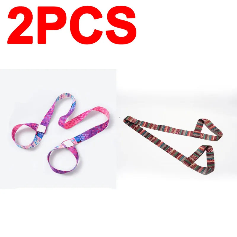 New Yoga Mat Strap for Yoga Stretching Band Elastic Bands