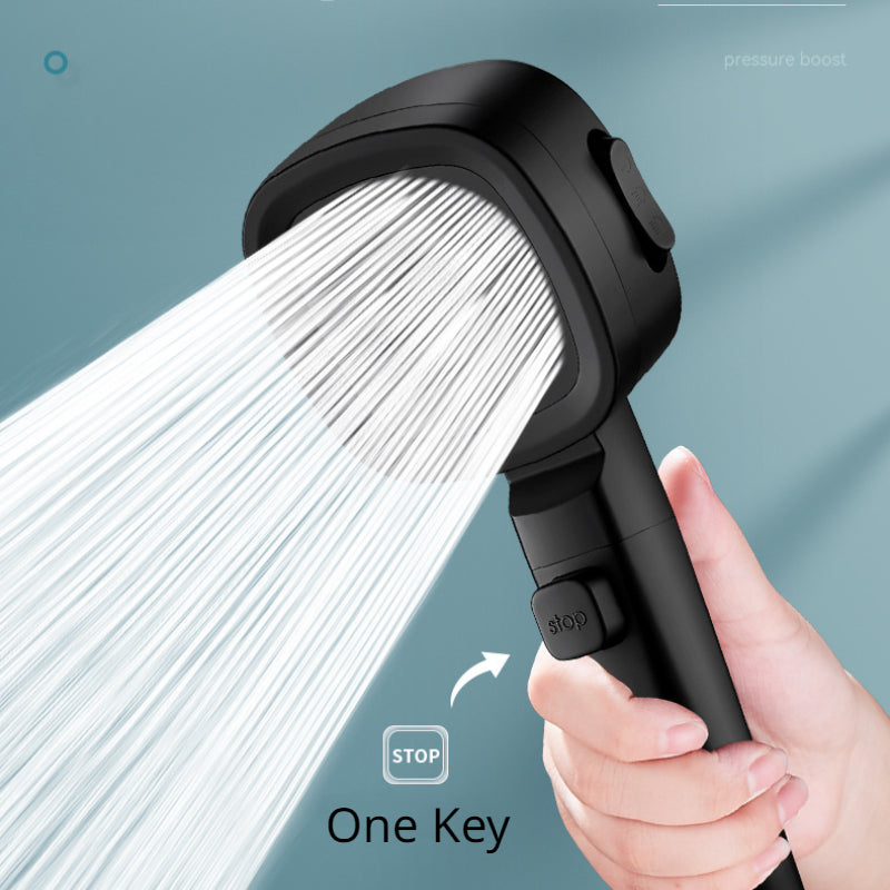 High Pressure Shower Head Water Saving 3 Modes Shower Heads