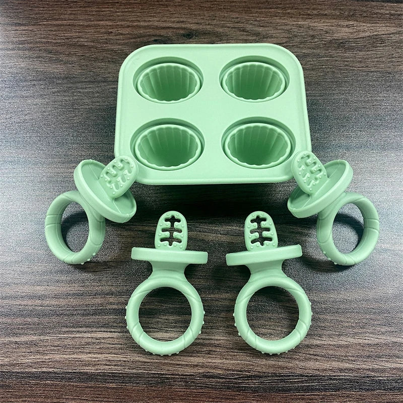 Cavity New Baby Teething Ice Cream Stick Mold Perfect