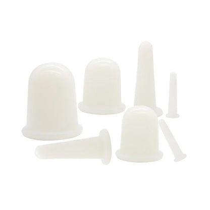 Silicone Vacuum Cupping Massage Jars Anti Cellulite