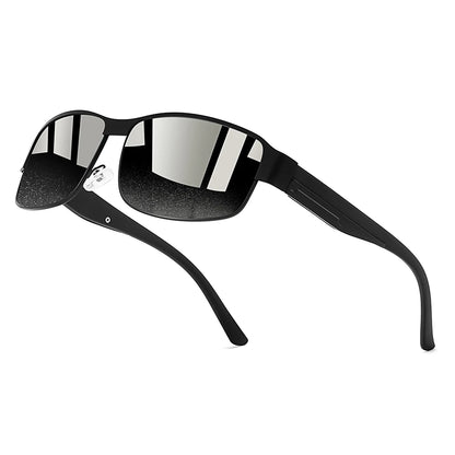 Fashion Vintage Rectangle Sunglasses Men Women