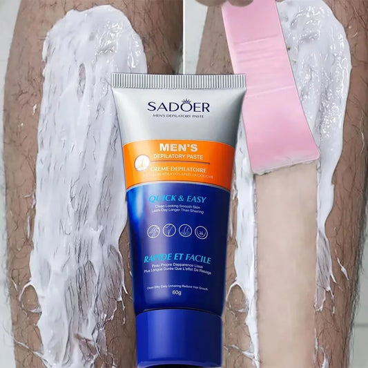Men's Hair Removal Cream Permanent Epilator Private Area Painless Hair Remover