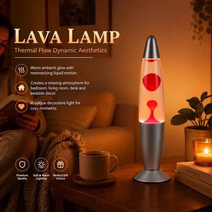 Lava Lamp 25W LED Volcano Night Light Multicolor Changing