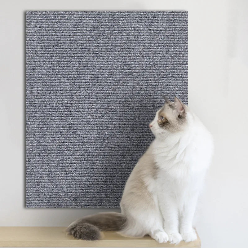Self-Adhesive Cat Scratching Mat Trimmable Cat Carpet