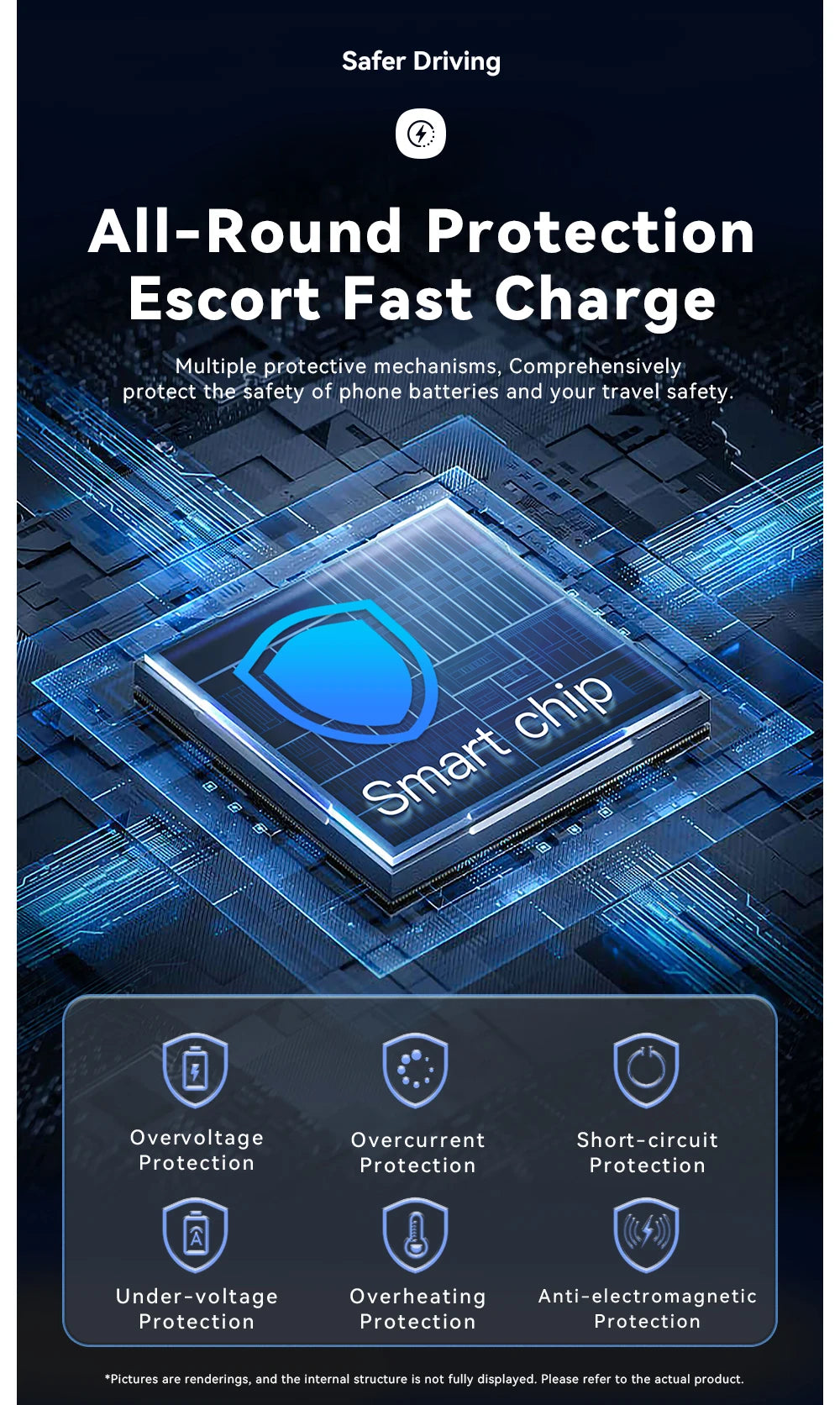 Essager Magnetic Car Phone Holder 15W Wireless Charger Stand