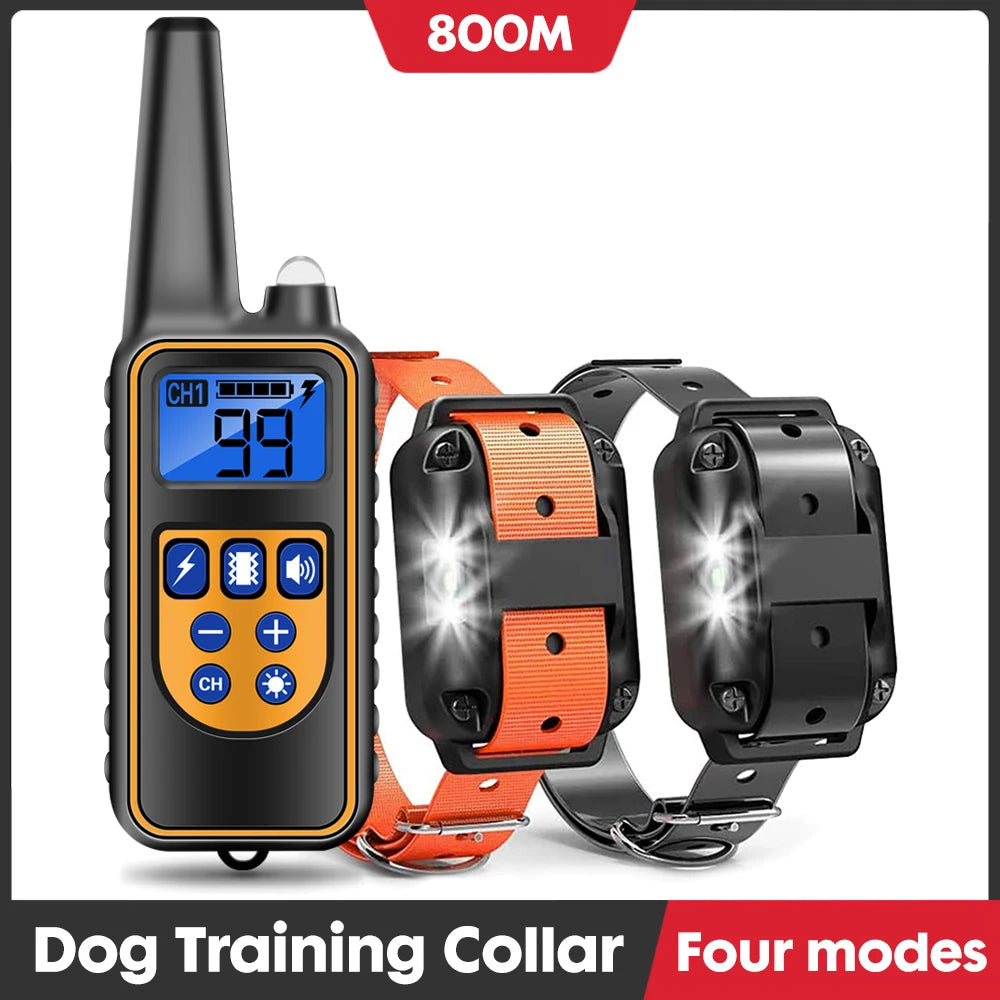 Electric Dog Training Collar Dog Anti Bark Waterproof