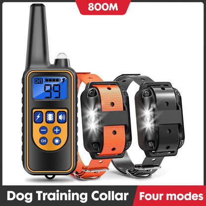 Electric Dog Training Collar Dog Anti Bark Waterproof