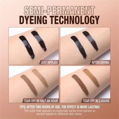 Peel Off Eyebrow Gel Tint Waterproof Long Lasting Semi Permanent
