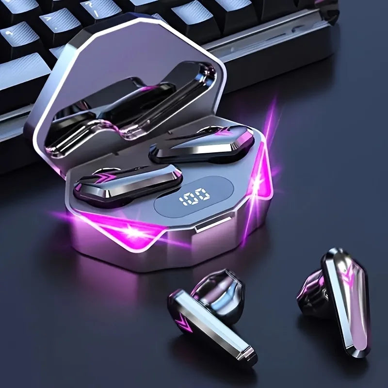 X15 TWS Wireless Bluetooth Headset LED Display Gamer