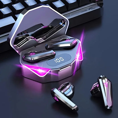 X15 TWS Wireless Bluetooth Headset LED Display Gamer