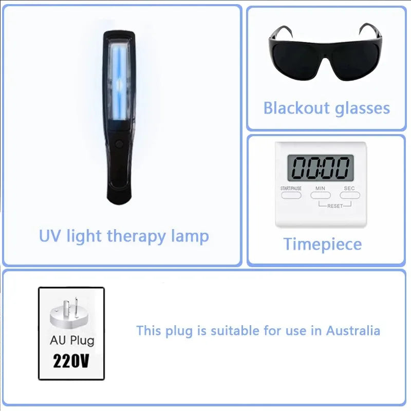 Ultraviolet Phototherapy Instrument Use UVB Lamp
