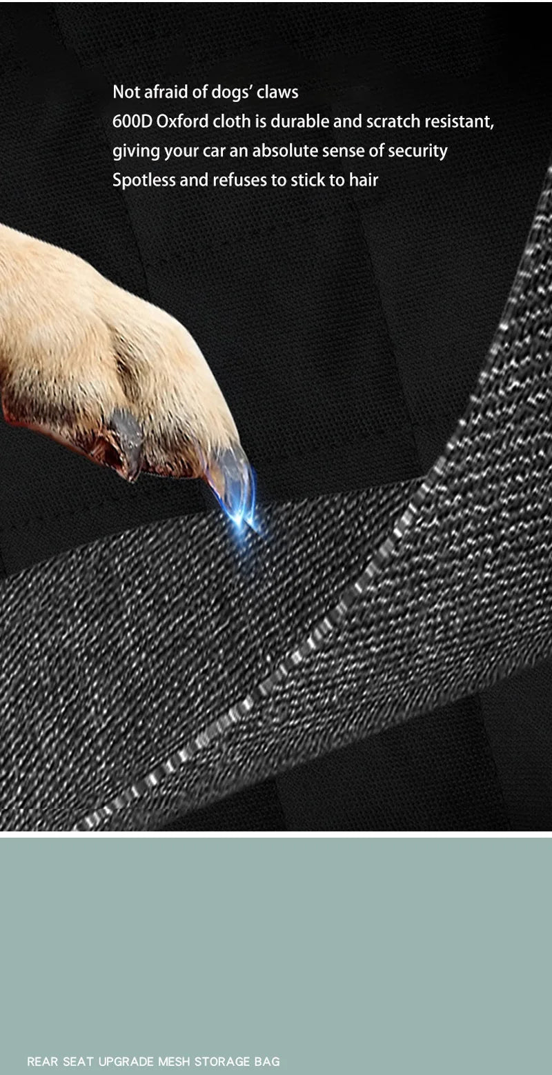 Dog Car Seat Cover Waterproof Dog Carriers Travel Mat Hammock