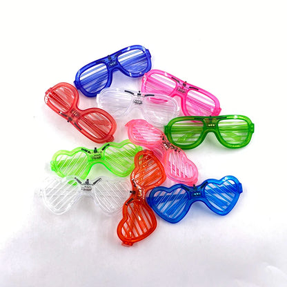 New Acrylic Luminous Glowing Cyberpunk Glasses LED Light
