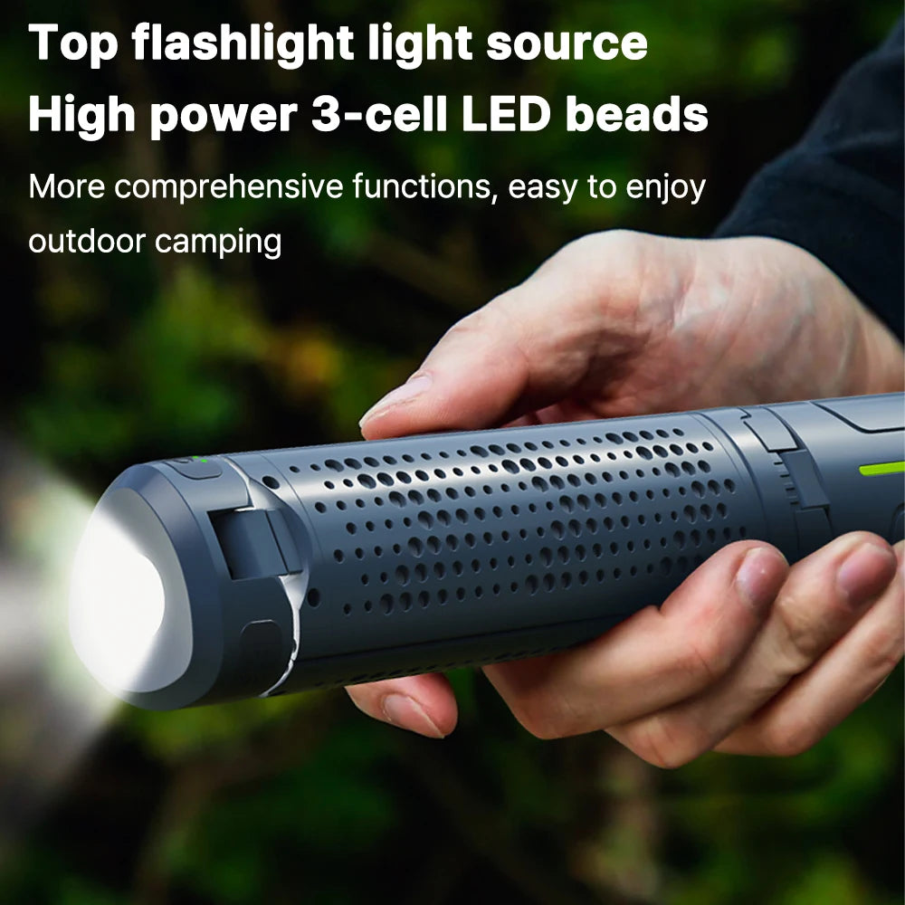 Rechargeable Outdoor Portable Hiking Camping Flashlight