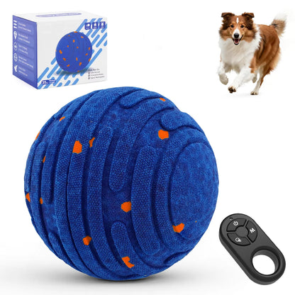 Smart Interactive Dog Toy, E-TPU Toy Ball for Aggressive Chewers