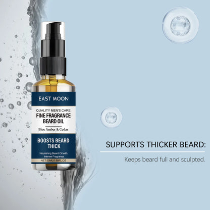 Cedar-Scented Men's Beard Oil–Deep Nourishment