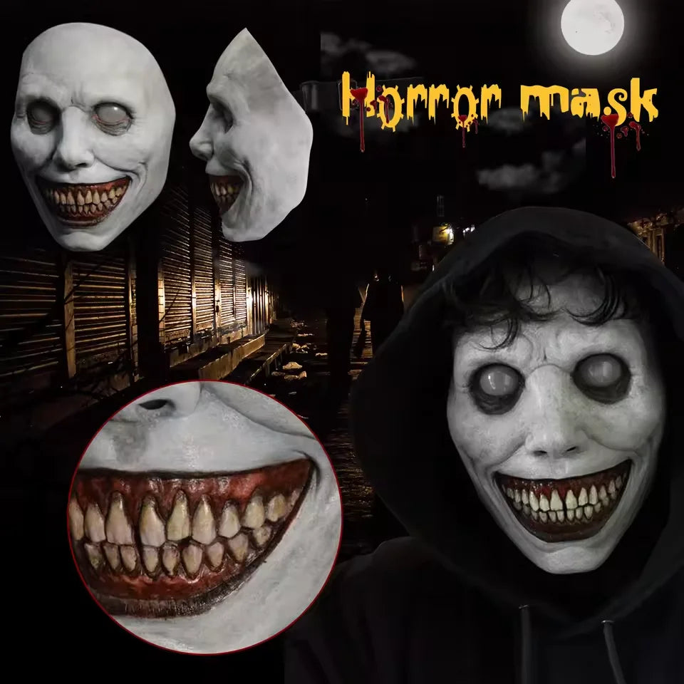 Halloween Horror Mask Exorcist Smiling Demon Mask Horror Mask Masquerade