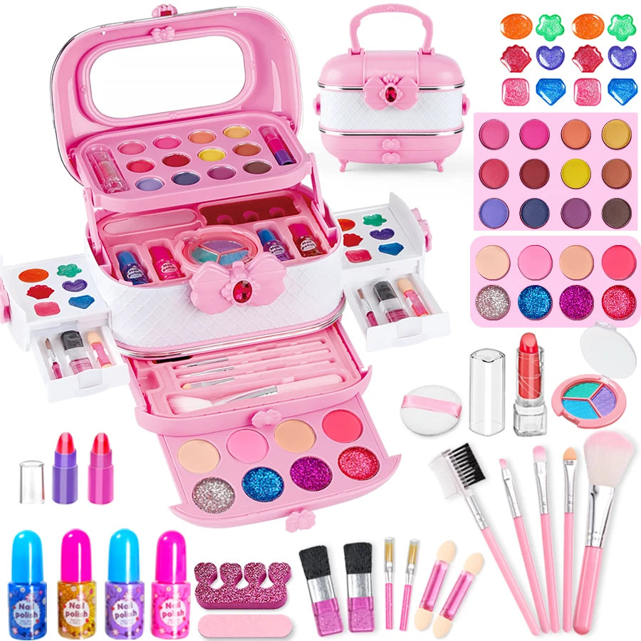 Kids Washable Makeup Girl Toys - Kids Makeup Kit