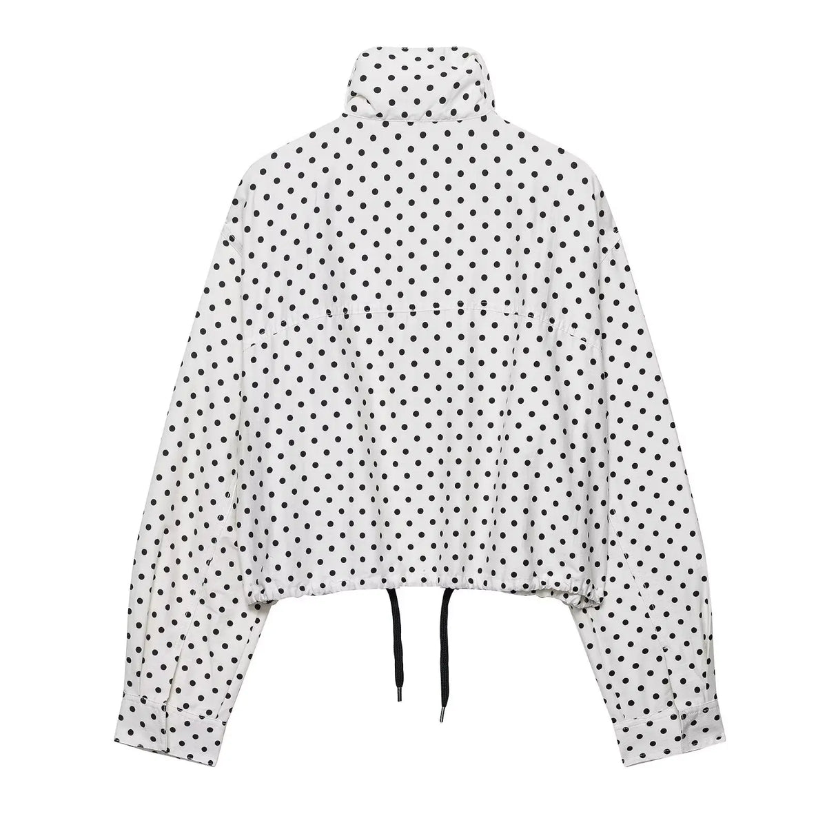 HH Fashion Women's Polka Dot Print Short Coats