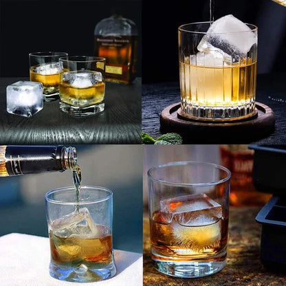 4/6/8/15Grids Silicone Ice Cube Molds Spherical Ice Molds