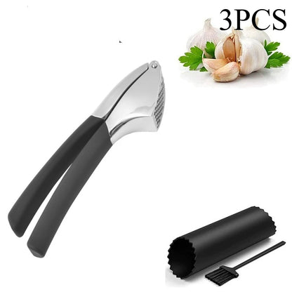 New stainless steel kitchen garlic puree
