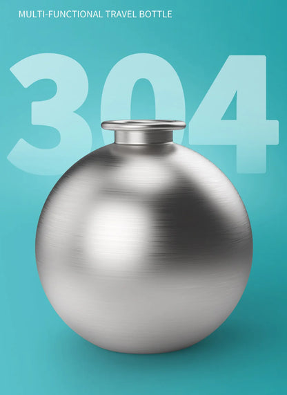 Small Dog Water Bottle 285ML Stainless Steel/PETG Convenient
