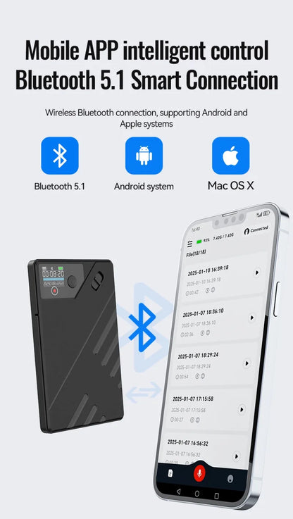 AI Voice Recorder GPT Intelligence APP Control Audio Mind