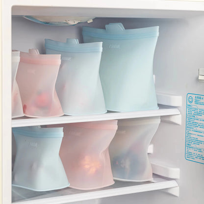 Self-Sealing Silicone Storage Bag Food Storage Bag