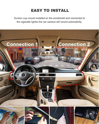 Dash Cam Touch Sensitive Dash Camera WDR G sensor